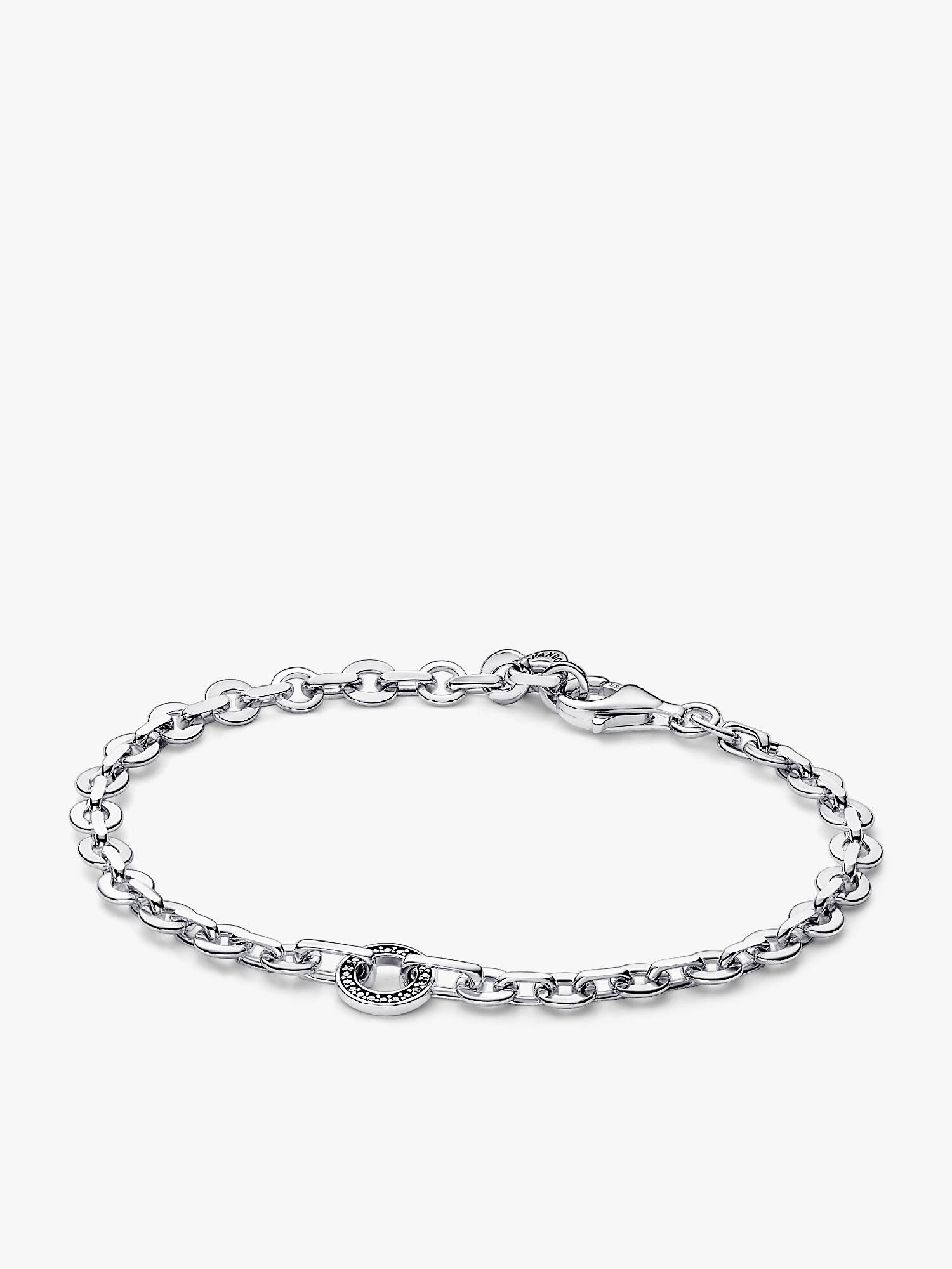 Pandora Signature Pavé Bold Chain Bracelet