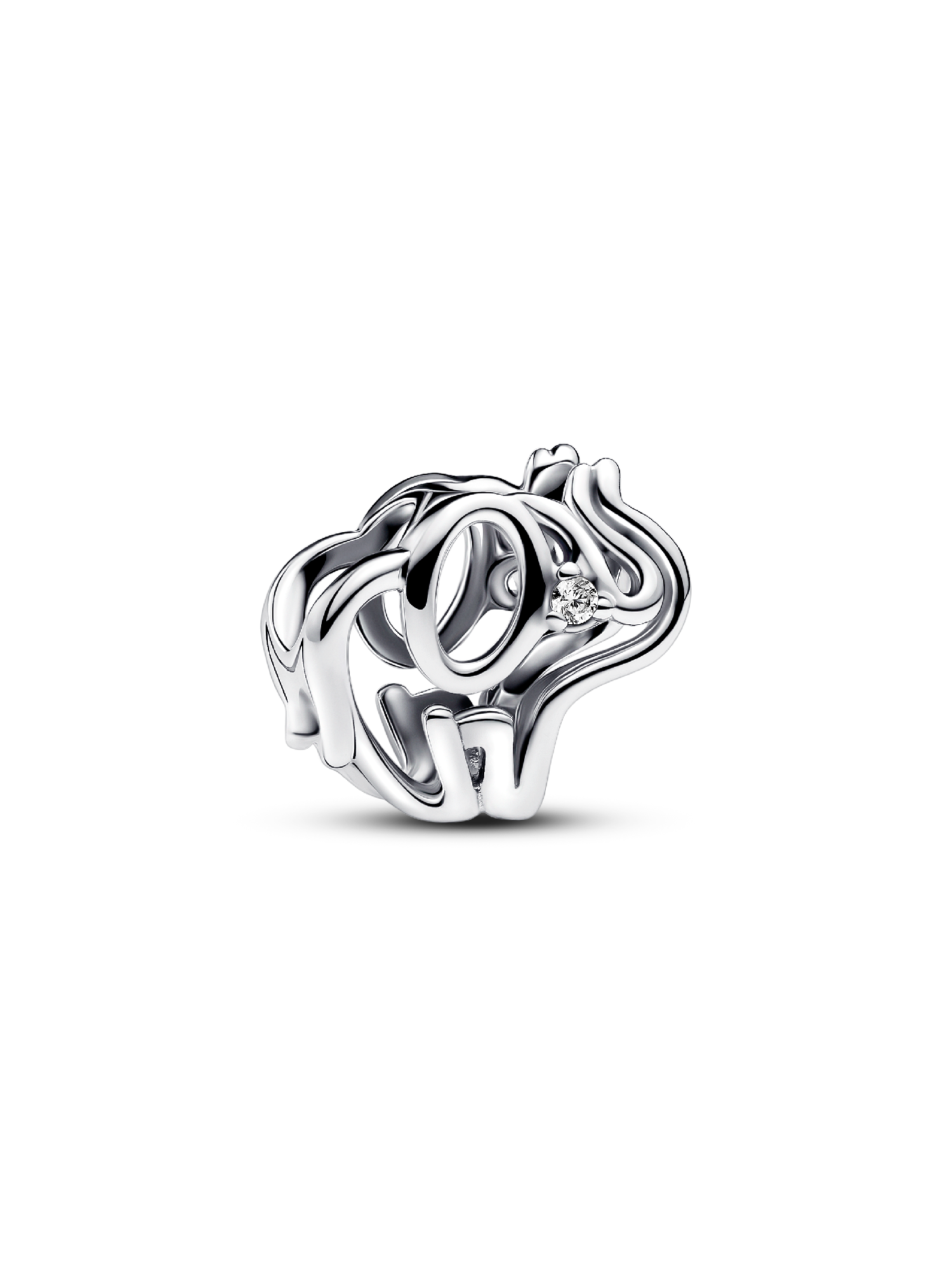 Openwork Elephant Charm