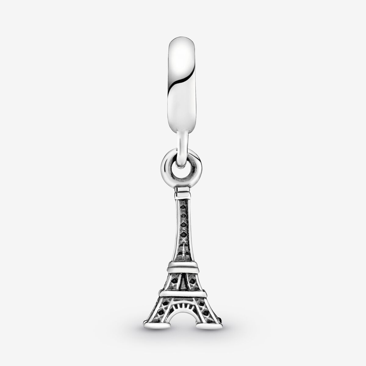 Paris Eiffel Tower Dangle Charm | Sterling silver | Pandora US