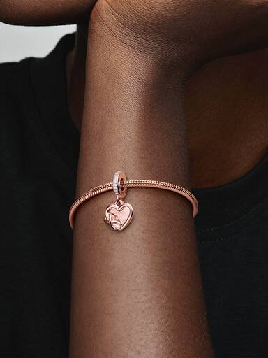 FINAL SALE - Love You Infinity Heart Dangle Charm