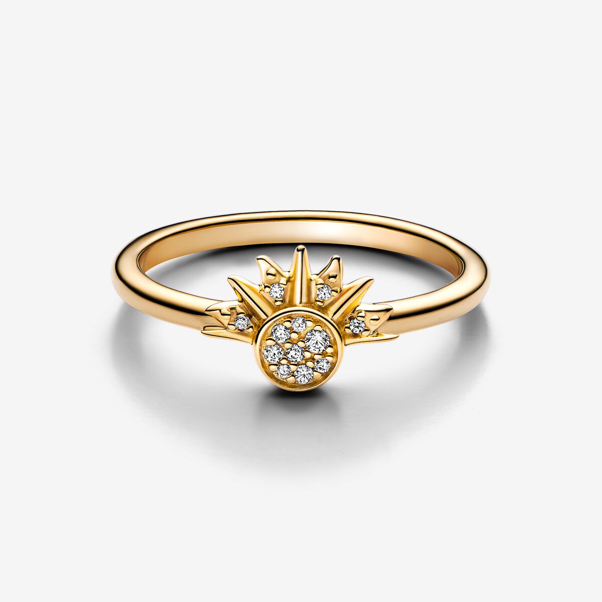 Pacsun Rings Celestial Sparkling Sun Ring | Gold plated | Pandora US