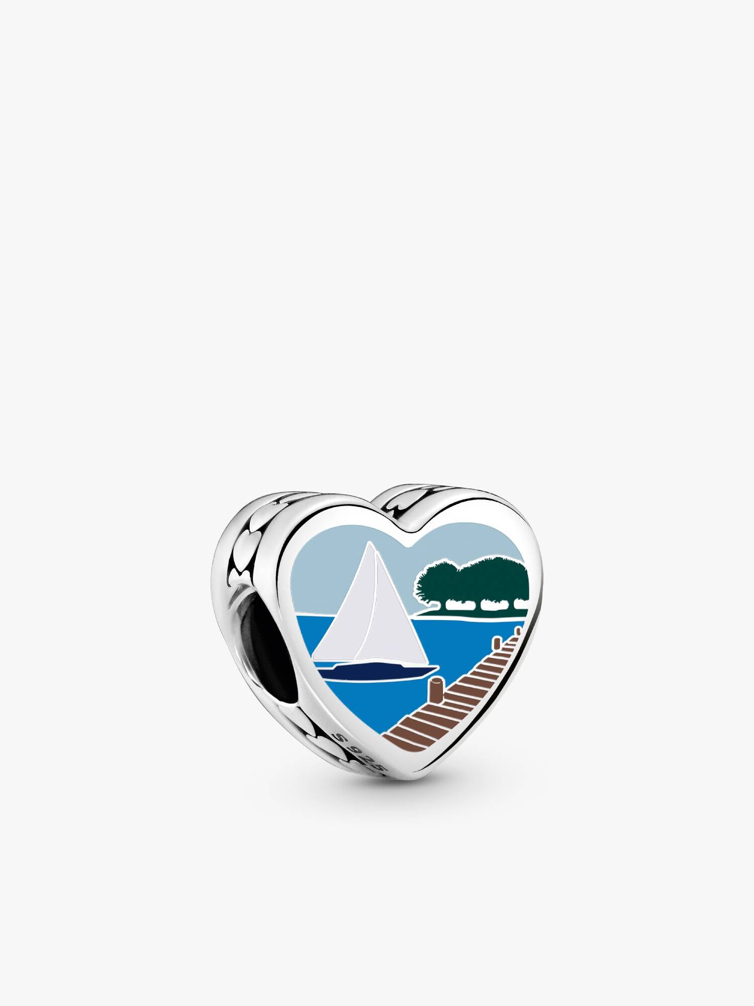 Connecticut Heart Charm
