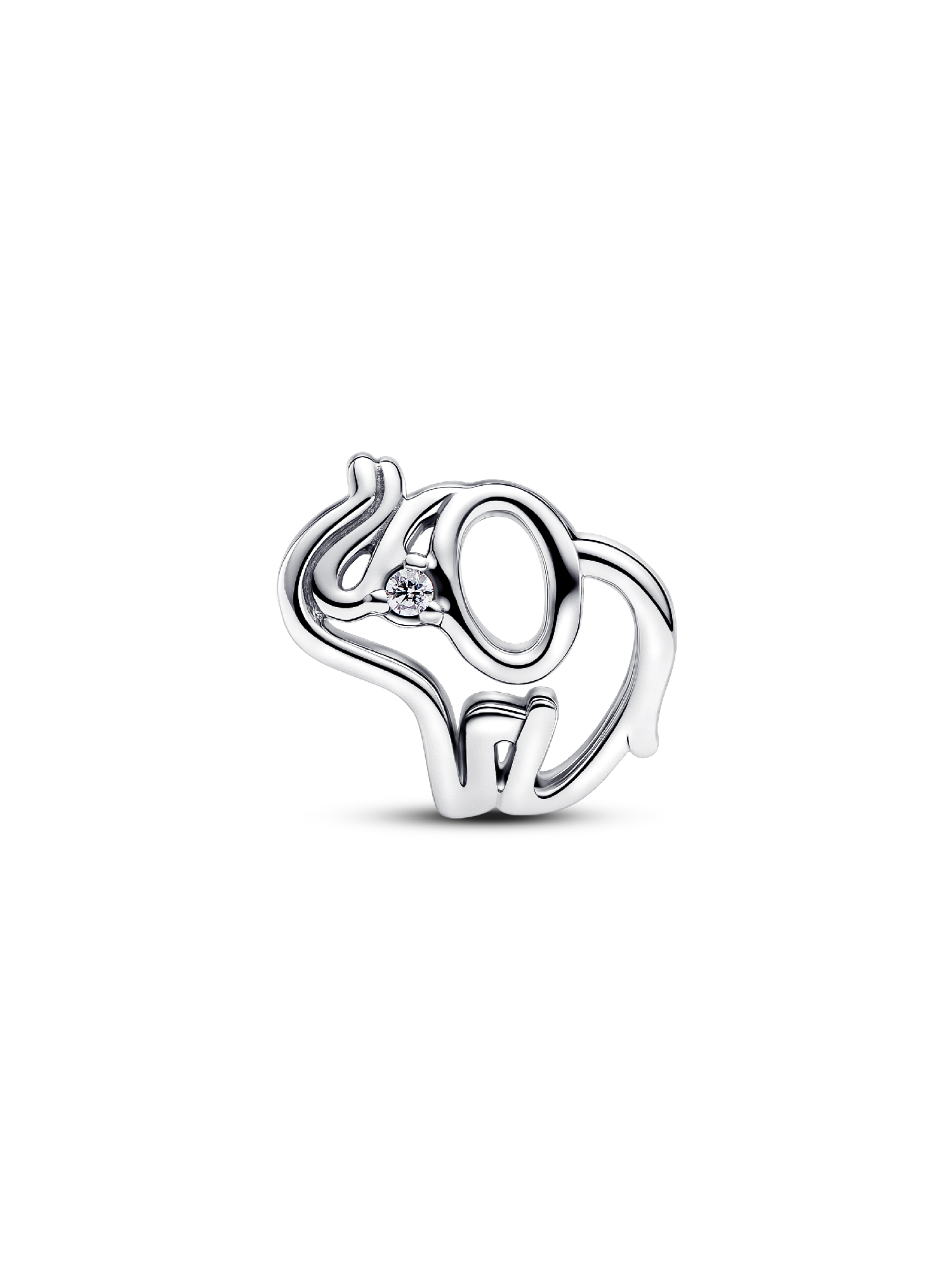 Openwork Elephant Charm