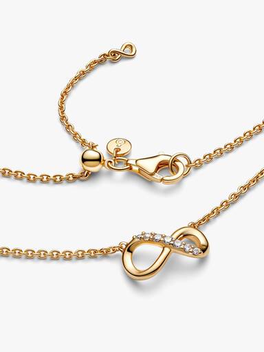 Sparkling Infinity Collier Necklace