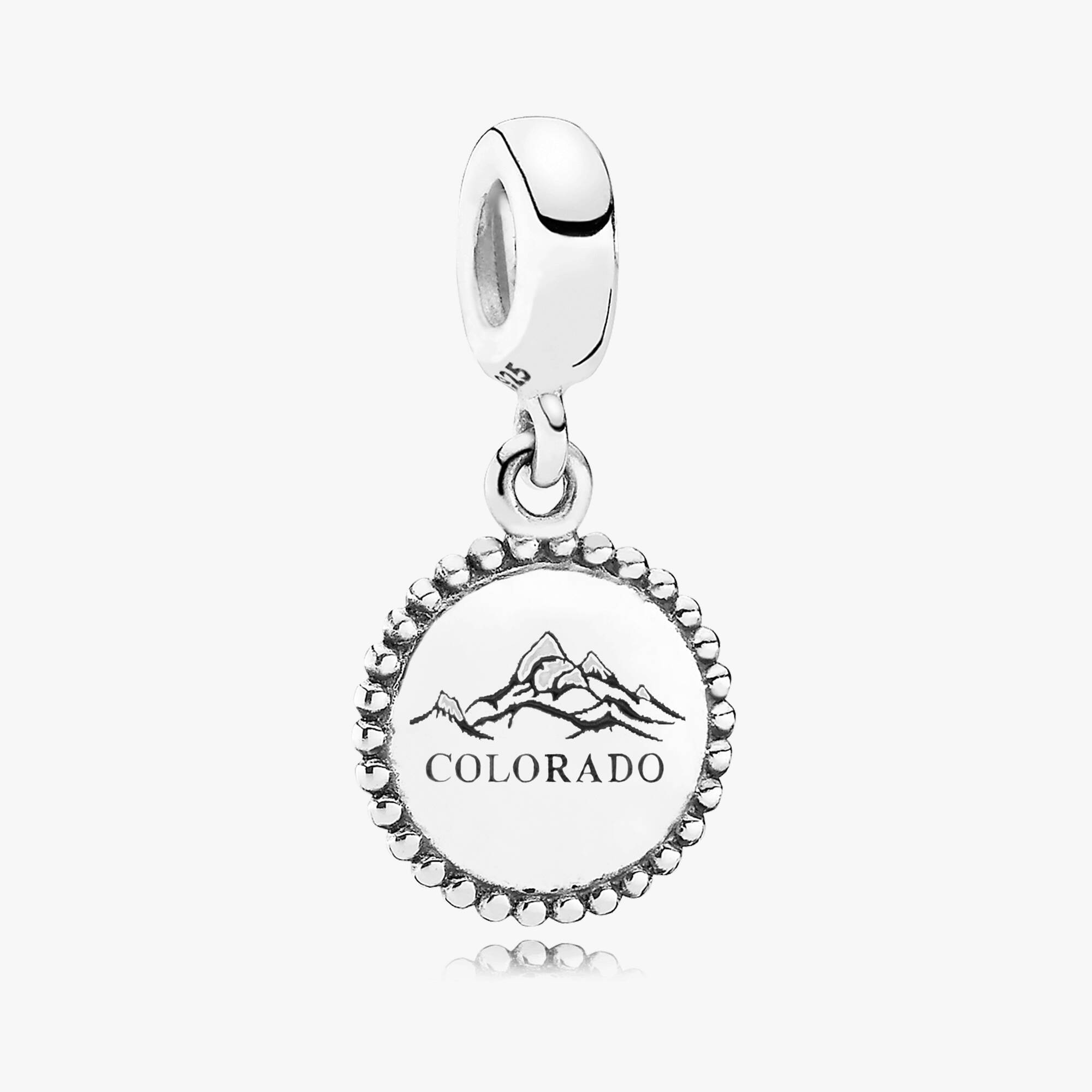Colorado Snow Cap Dangle Charm