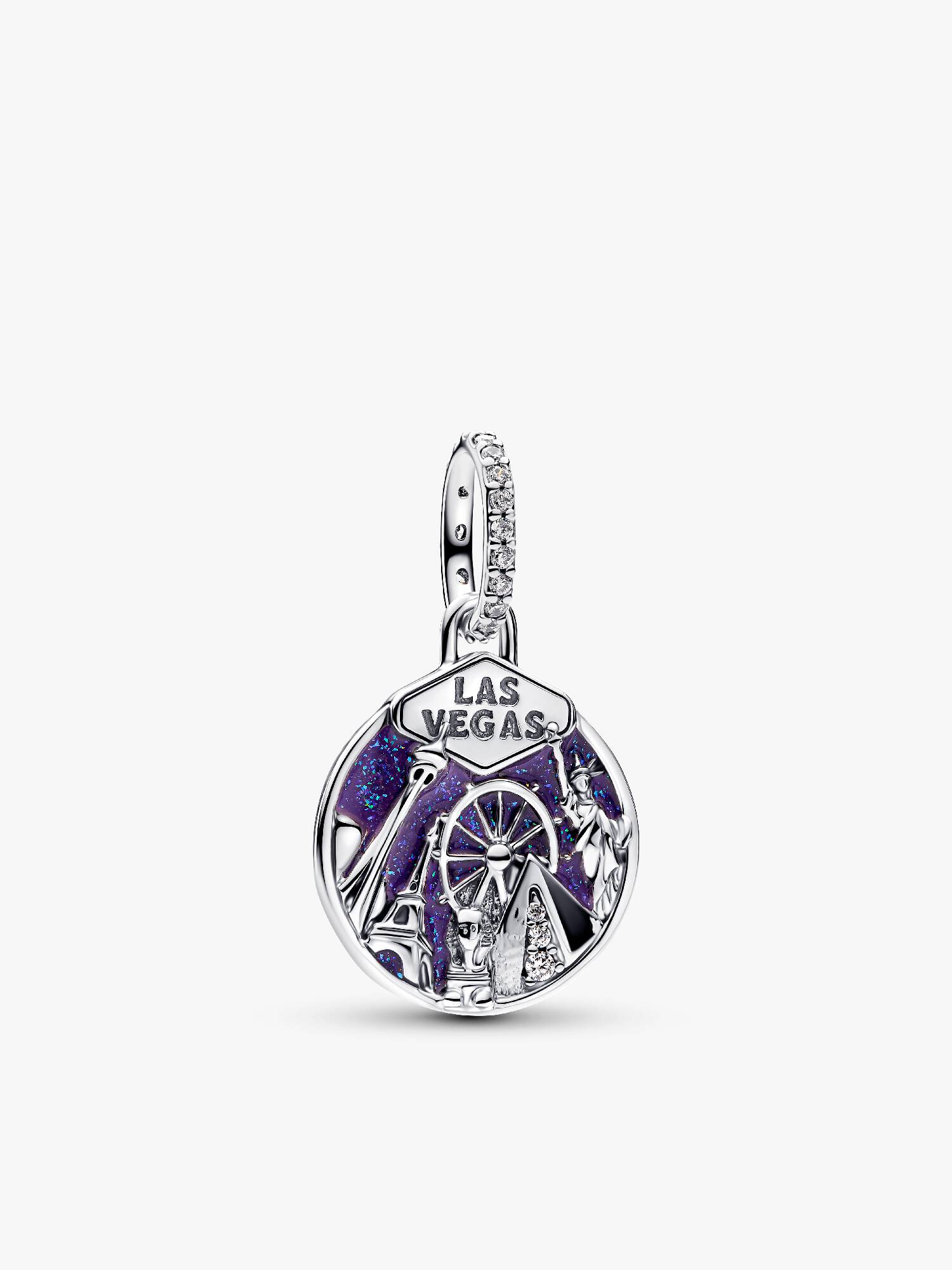 Las Vegas Skyline Dangle Charm