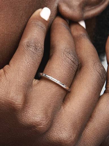 FINAL SALE - Simple Sparkling Band Ring