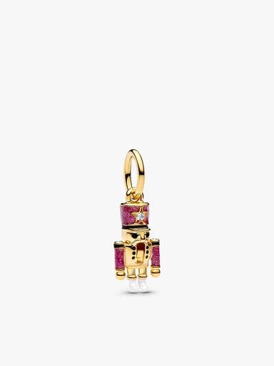 Holiday Nutcracker Engravable Charm Bracelet Set