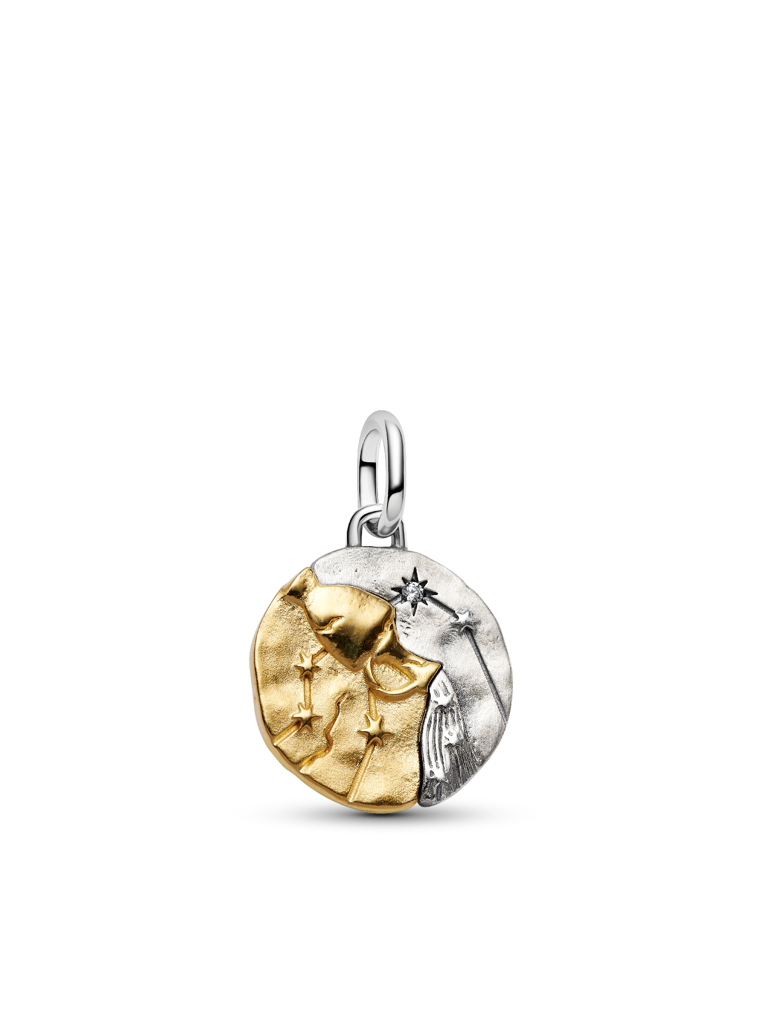 Aquarius Medallion  Charm Necklace Set