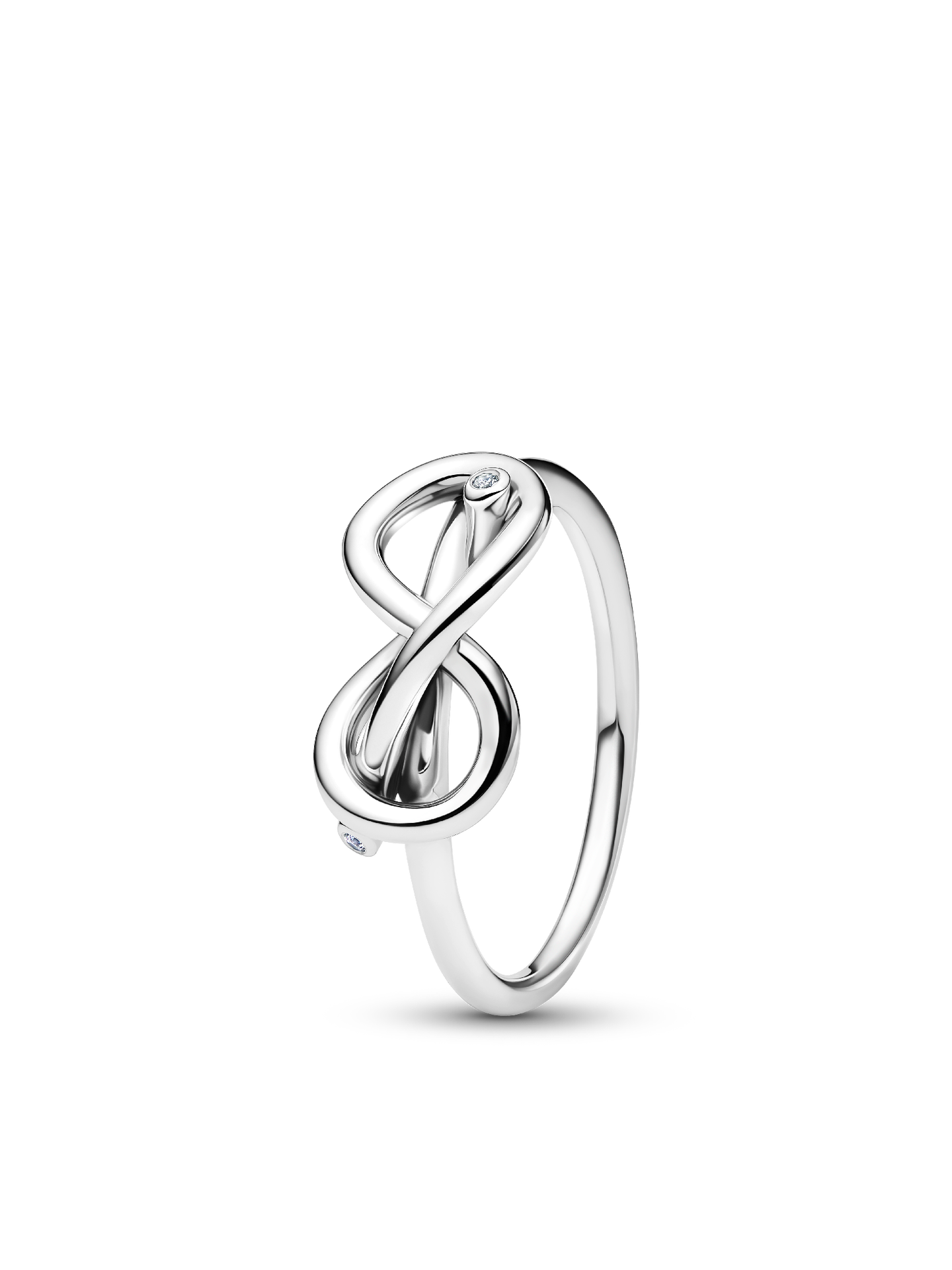 Женское кольцо Pandora Infinity Knot, Sterling silver #193759C01, цвет: Серебро — фото 1
