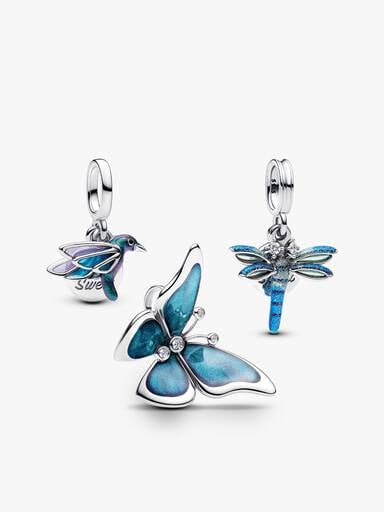 Spread Your Wings Charm Trio