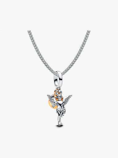 Cupid Dangle Charm Necklace