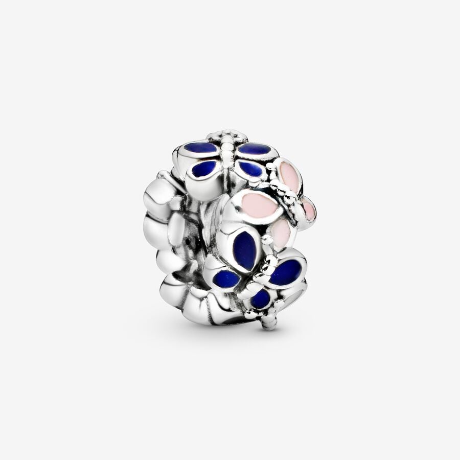 FINAL SALE - Butterflies Spacer Charm image number 0