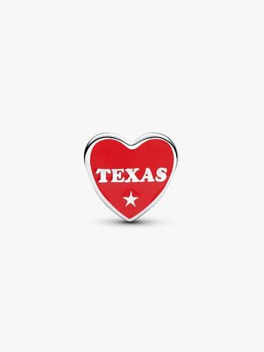 Texas Heart Charm