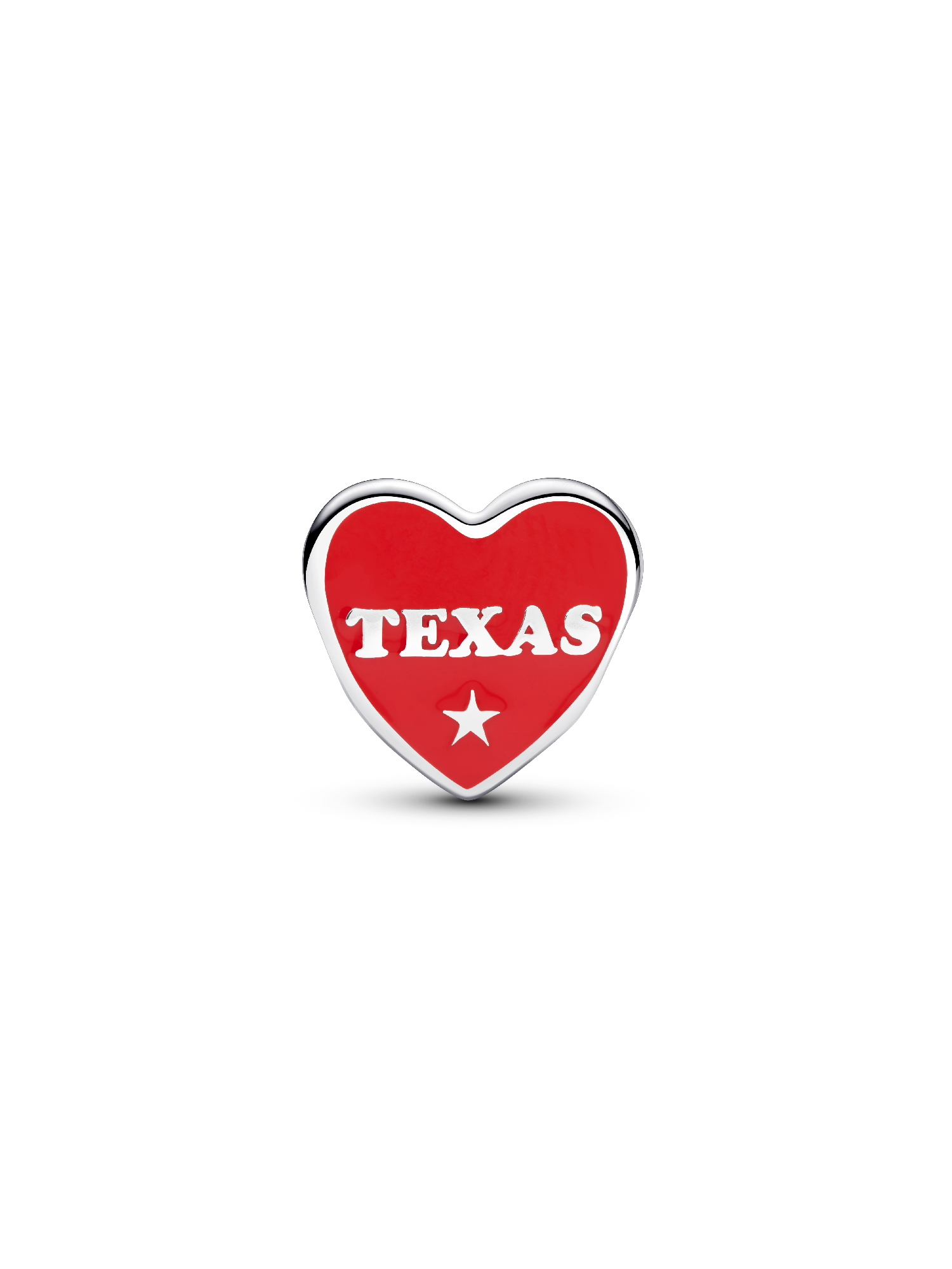 Texas Heart Charm