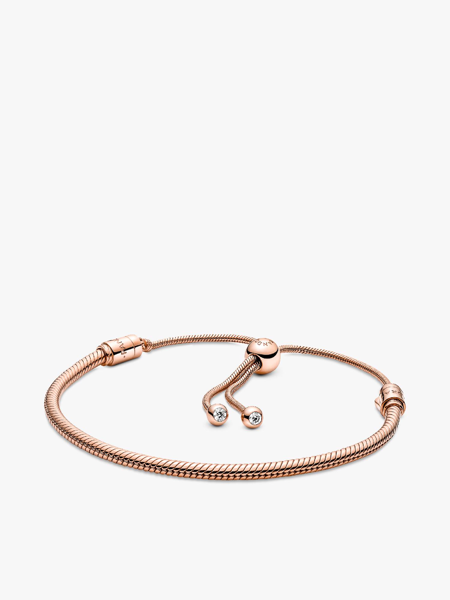 Pandora Moments Snake Chain Slider Bracelet