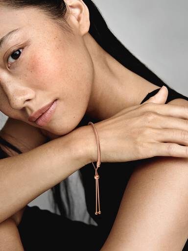 FINAL SALE - Pandora Moments Snake Chain Slider Bracelet