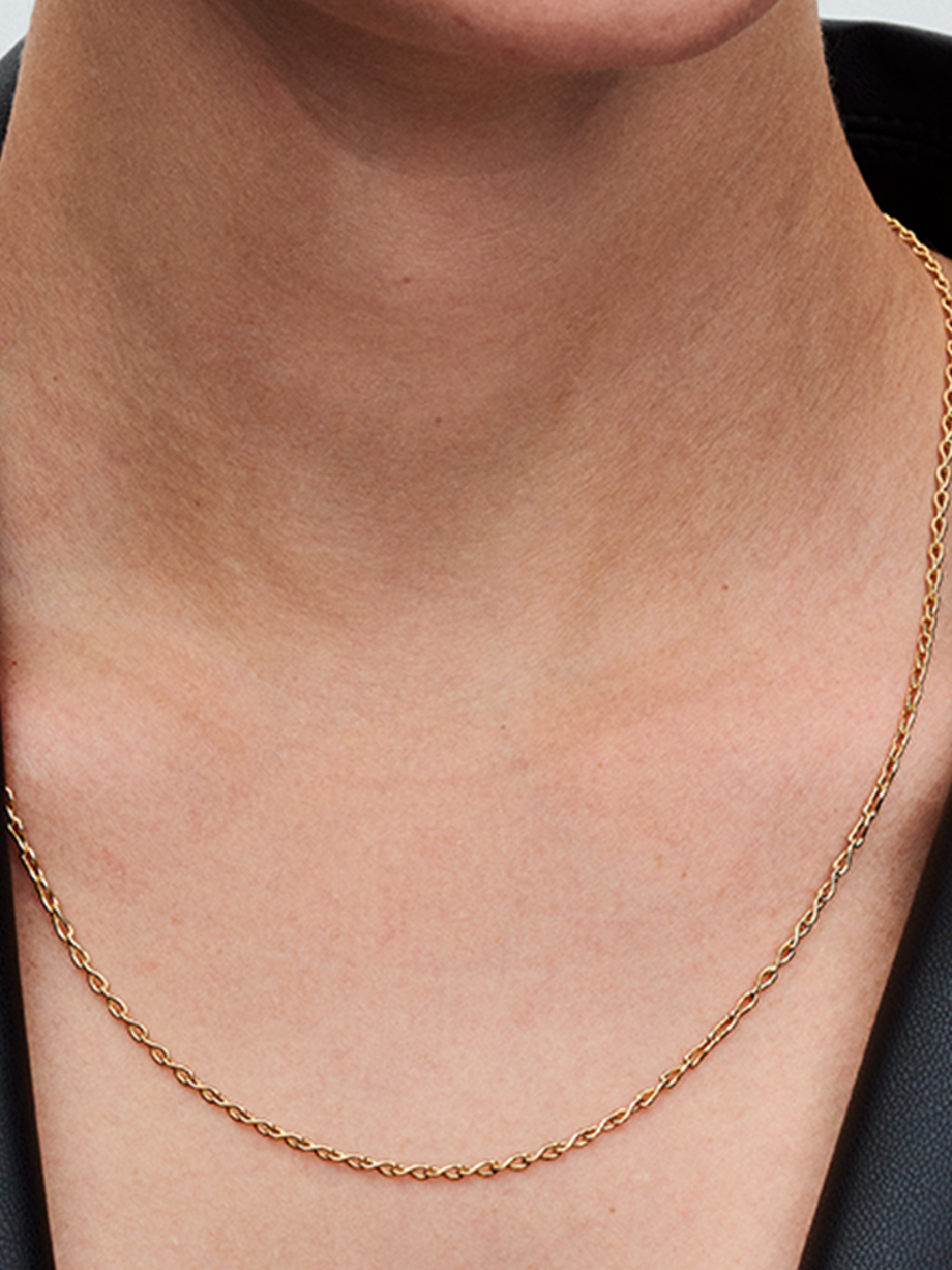 Женская цепочка Pandora Infinity Chain, Gold plated, цвет: Позолоченный — фото 3
