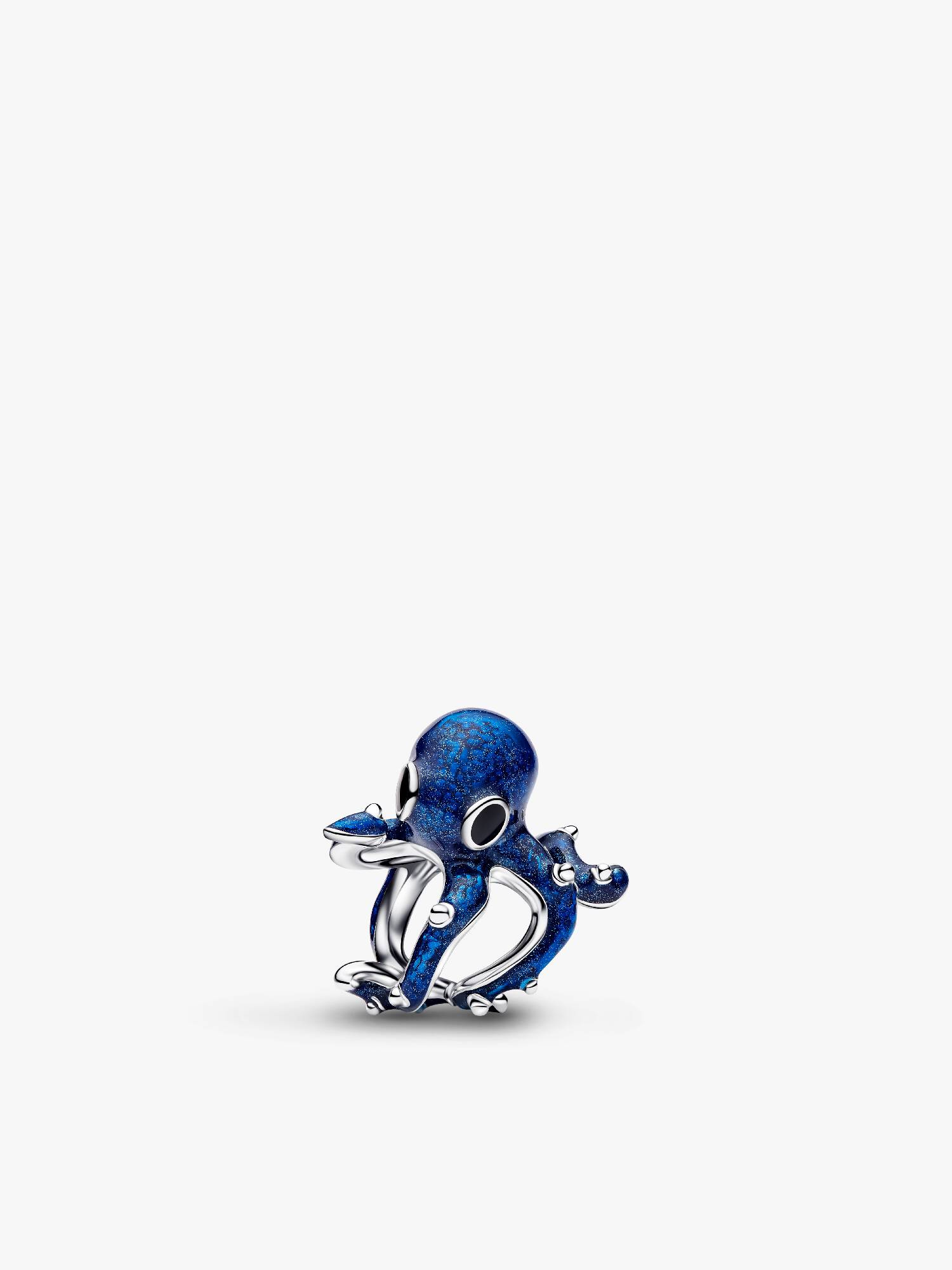 Blue Octopus Charm