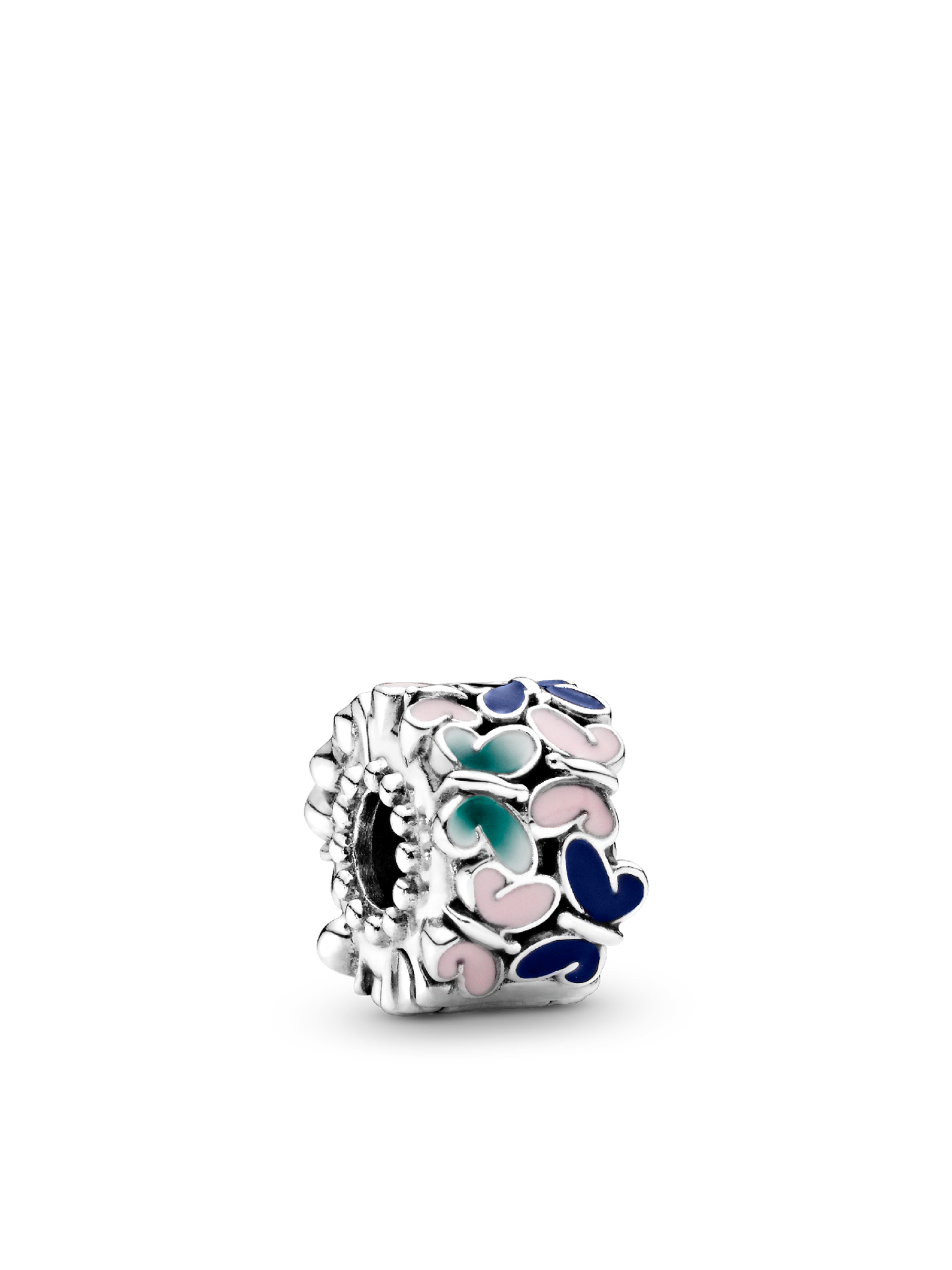 Женский шарм Pandora Butterflies Clip Charm, цвет: Серебро — фото 1