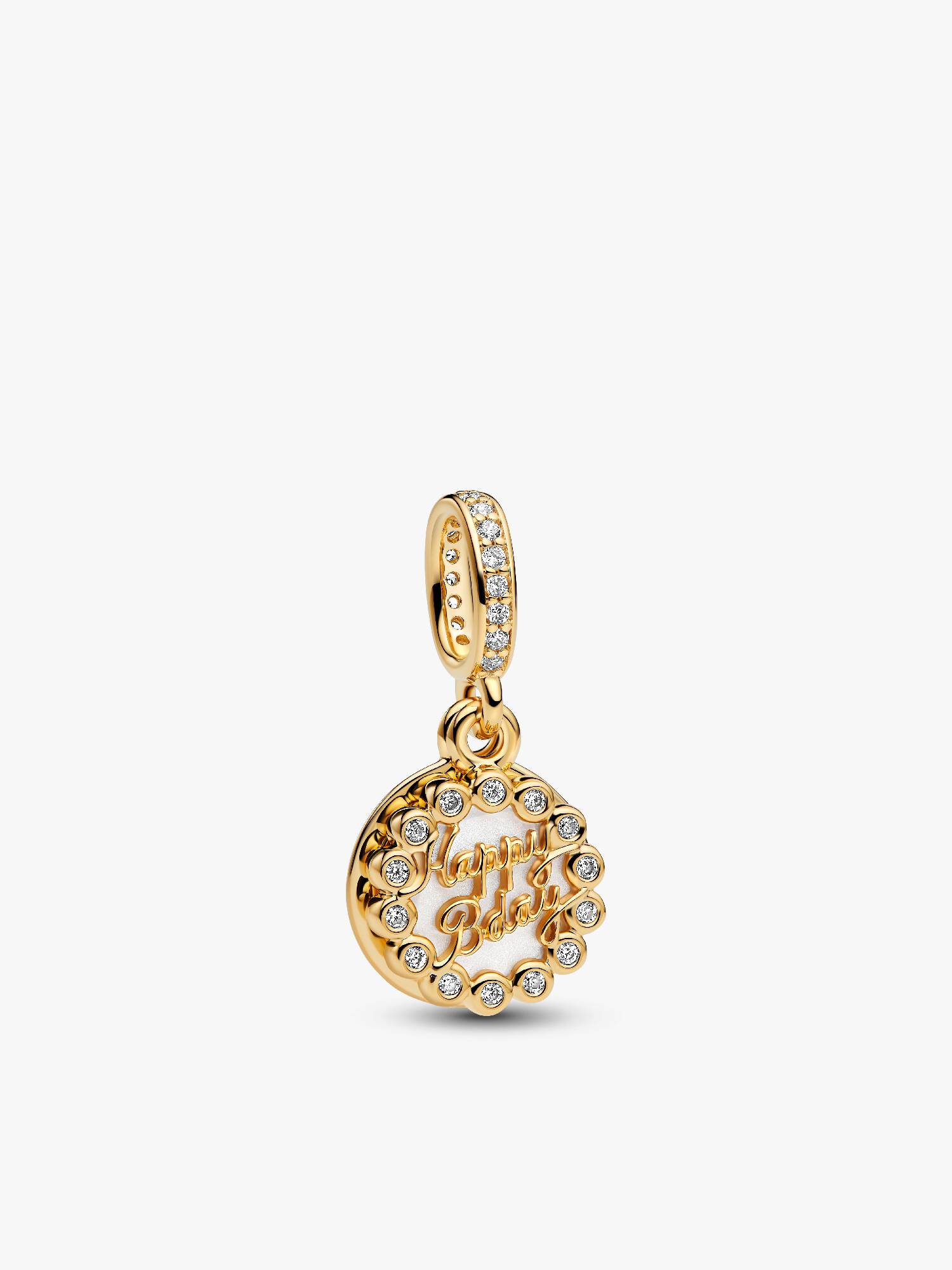 Happy Birthday Cake Dangle Charm