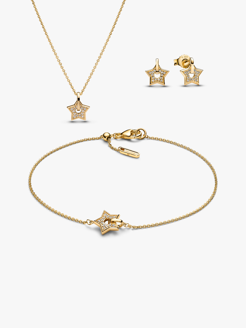 Lab-Grown Diamond Starry Jewelry Set