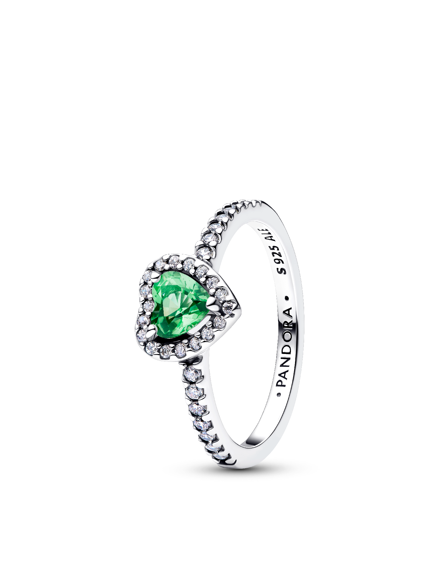 Jewel Tones Elevated Hearts Ring Trio