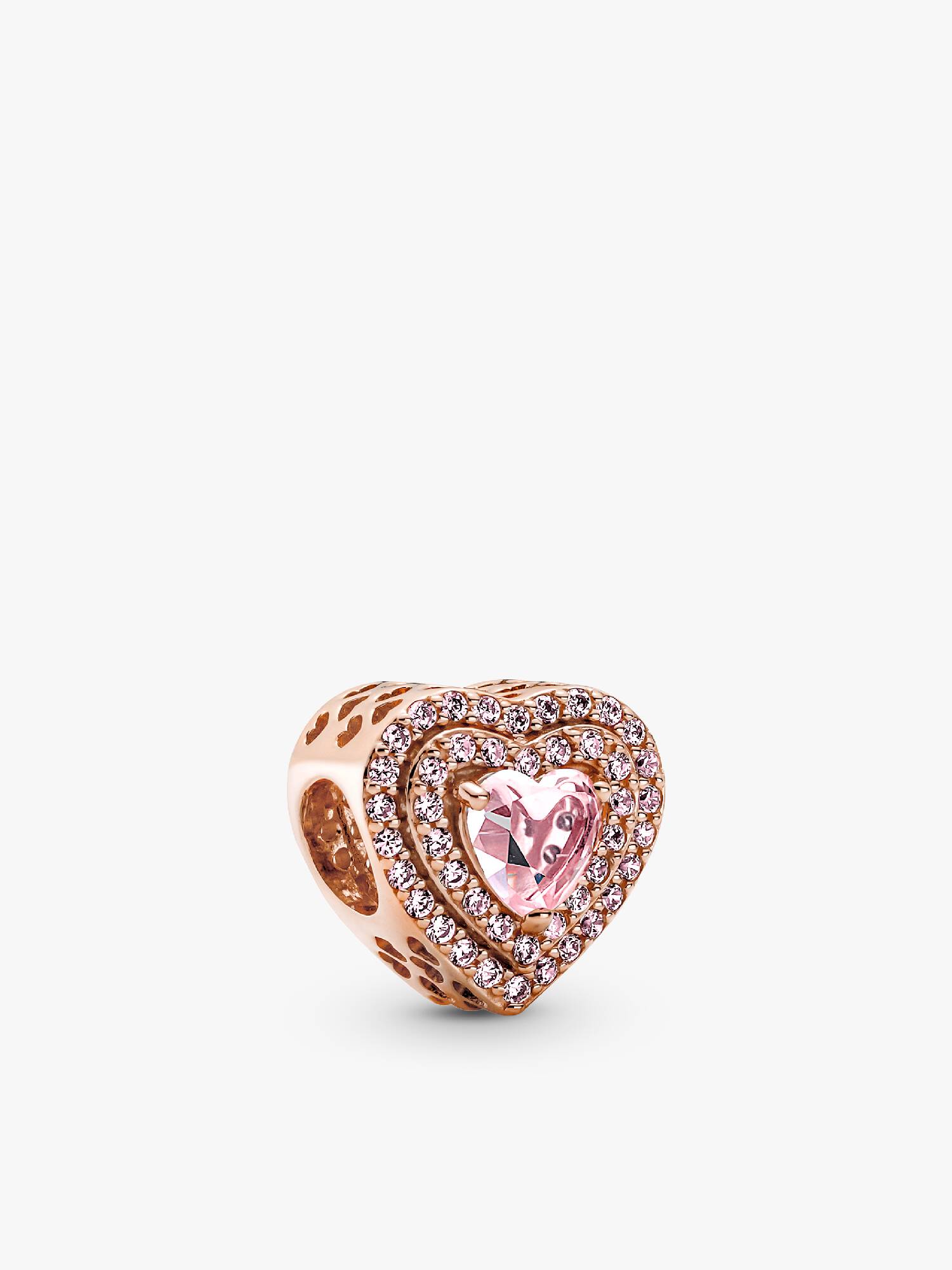 Sparkling Levelled Heart Charm