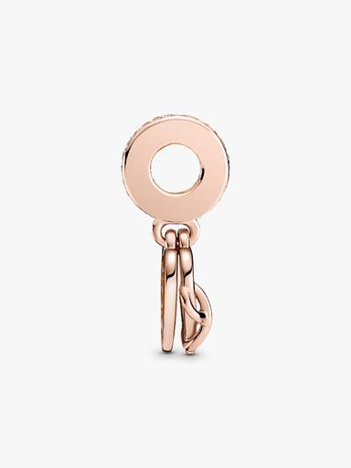 FINAL SALE - Love You Infinity Heart Dangle Charm