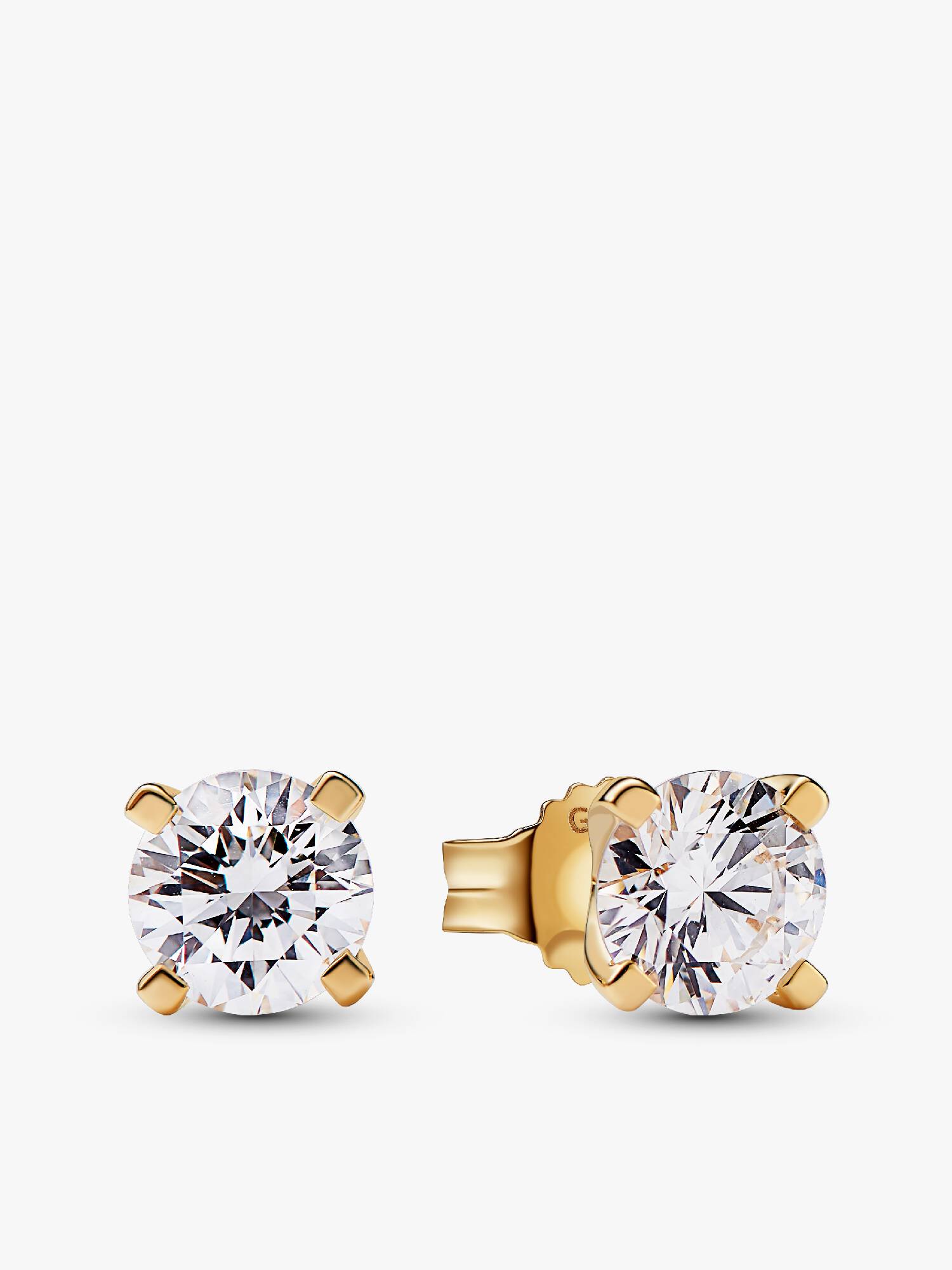 Pandora Era 14k Gold Lab-grown Diamond Earrings
