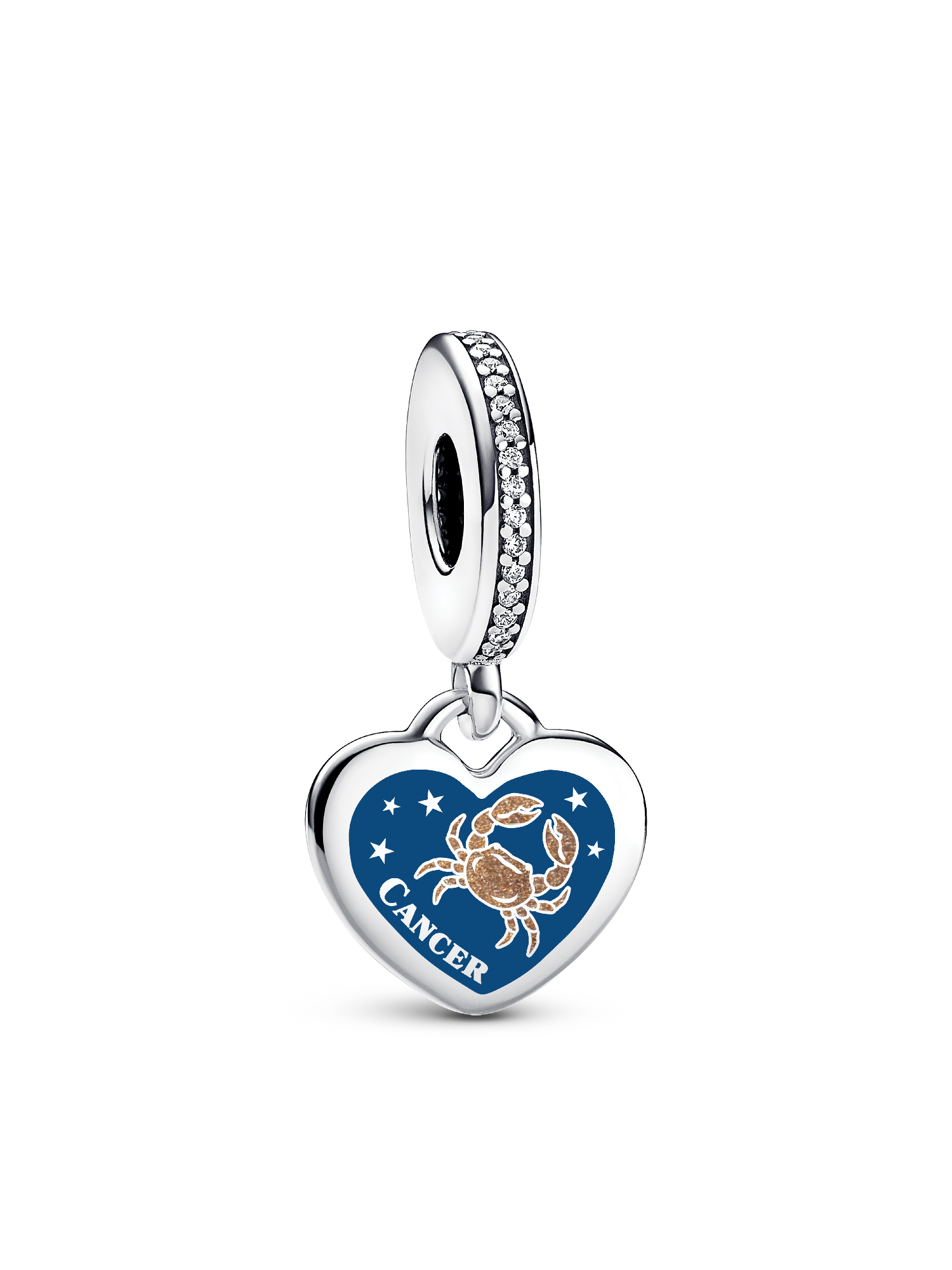 Cancer Dangle Charm Bracelet Set