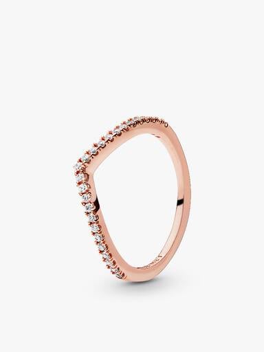 Lots of Love and Sparkle Stacking Ring Set