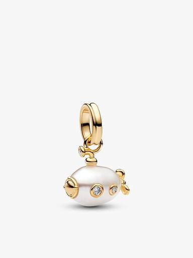 Oceanborn Baroque Pearl Charm Trio
