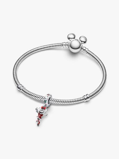 Minnie Mouse Ice Skating Dangle Charm