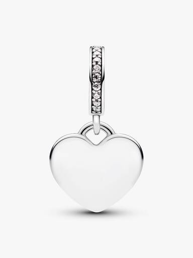 Engravable Baking Tools Heart Dangle Charm