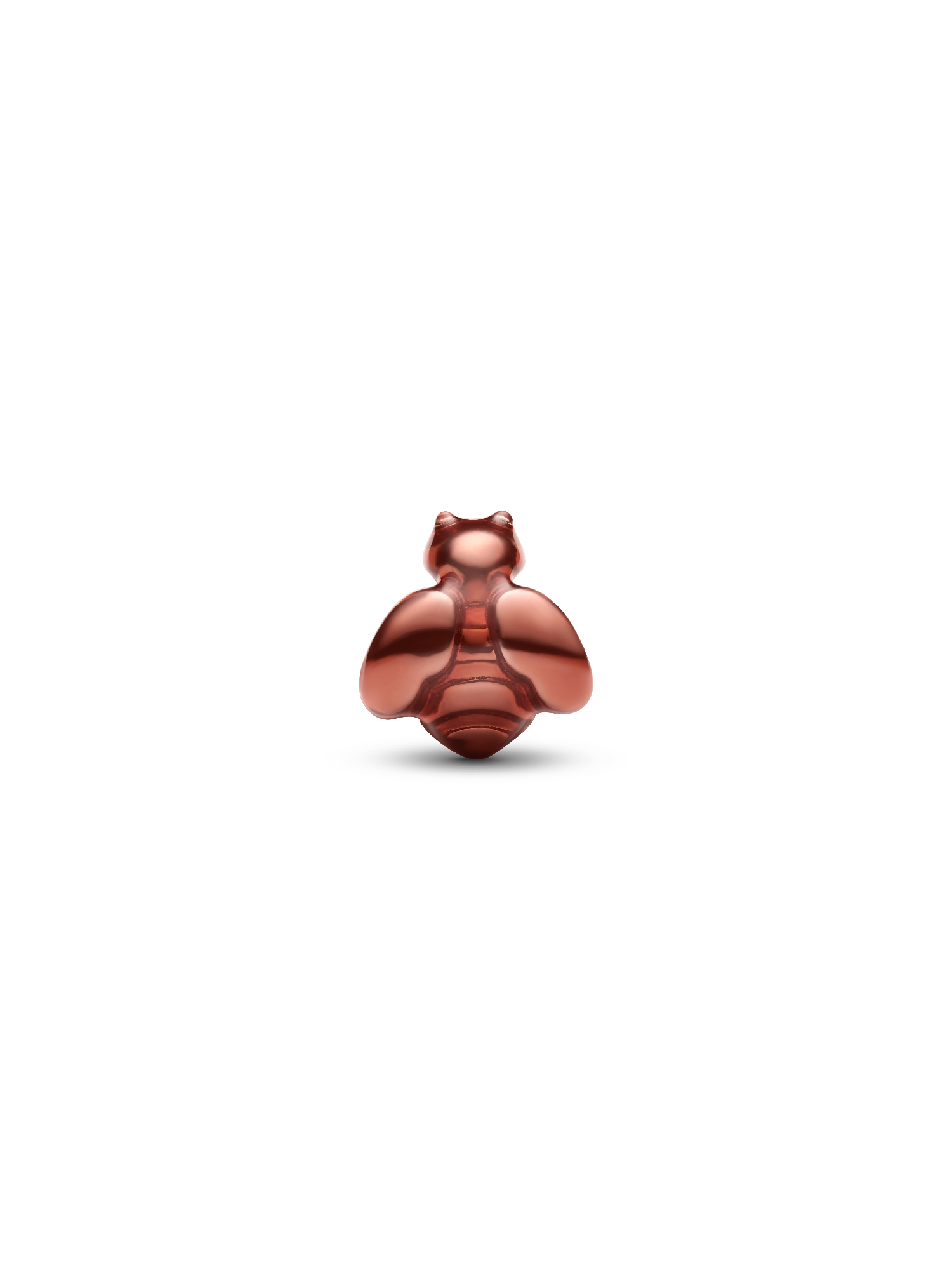 Orange Bee Mini Charm