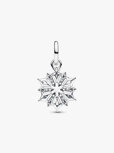 Disney Frozen Queen Elsa Snowflake Dangle Charm