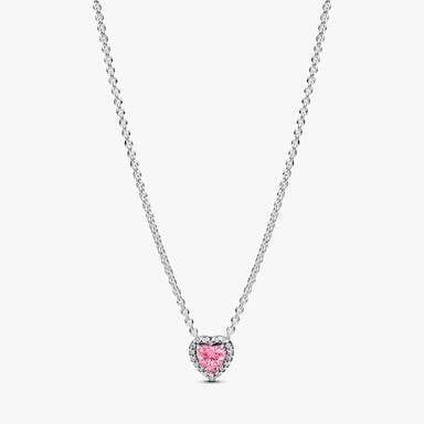 Pink Hearts Jewelry Set