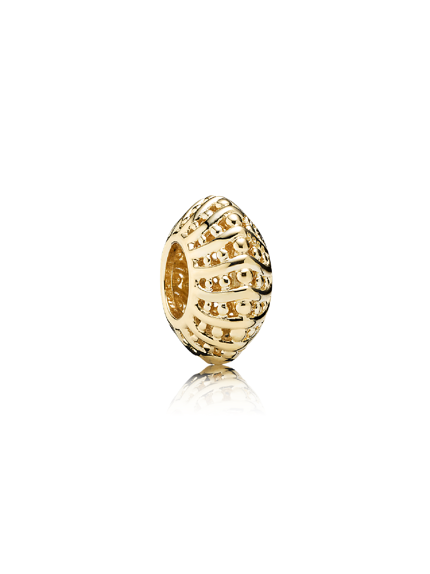 FINAL SALE - Mystic Serenity Filigree Spacer, 14K Gold | Pendant