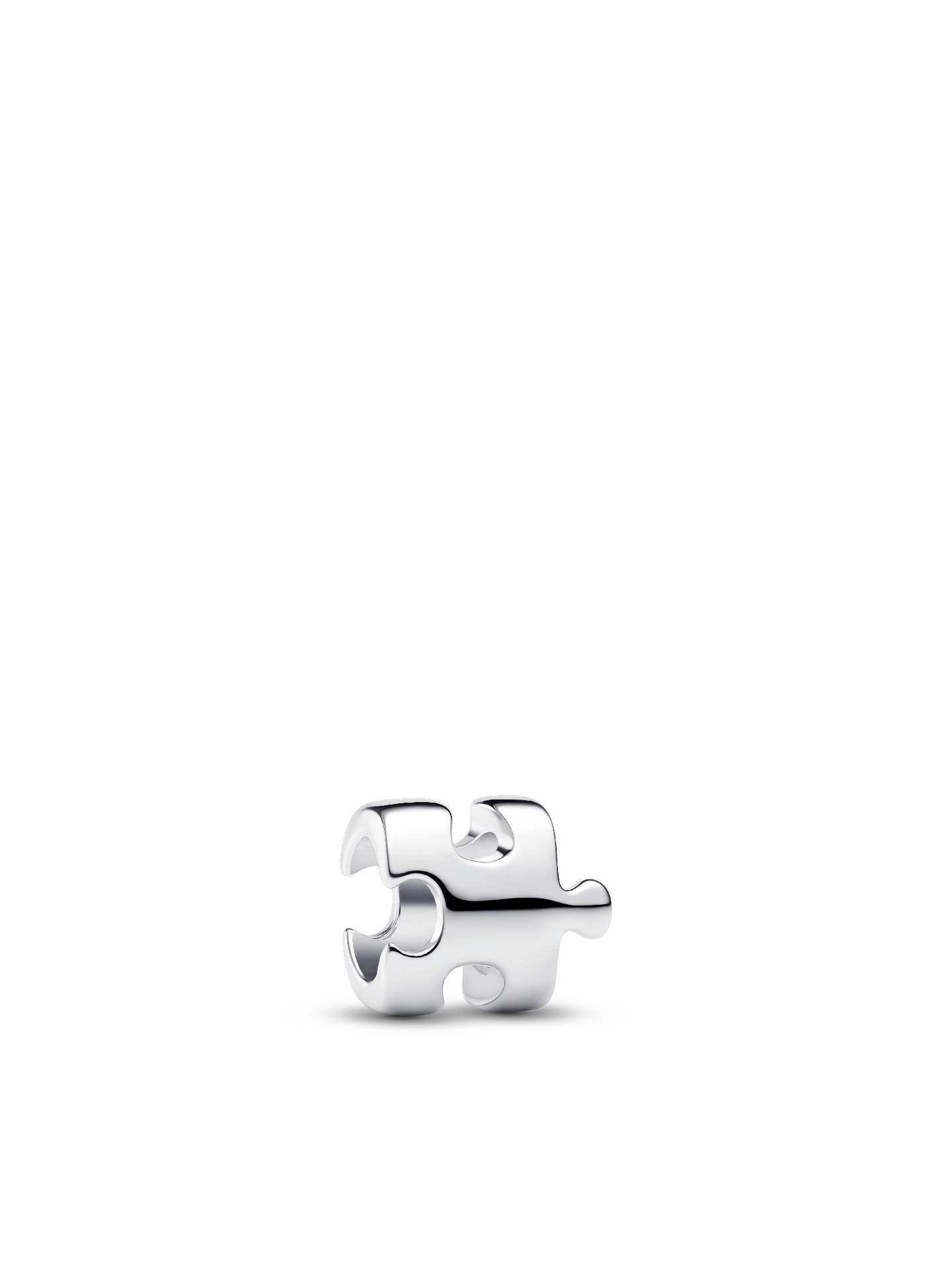 Женский шарм Pandora Puzzle Piece Mini Charm, цвет: Серебро — фото 1