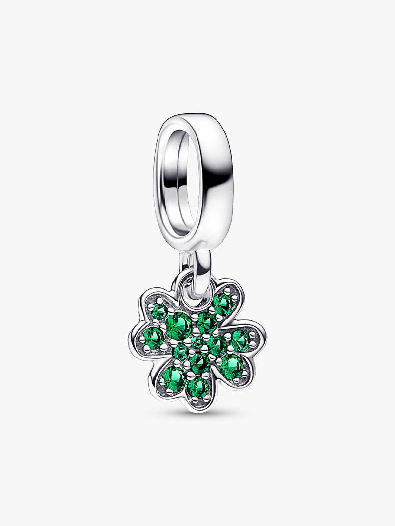 Four Leaf Clover Dangle Charm