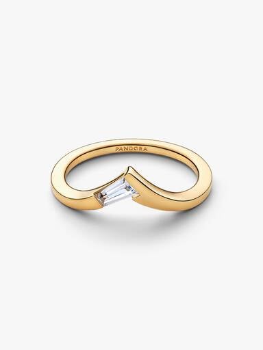 Tiara Baguette Ring