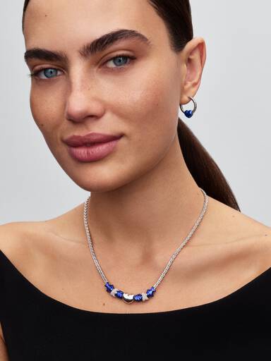 Pandora Moments Small Charm Hoop Earrings