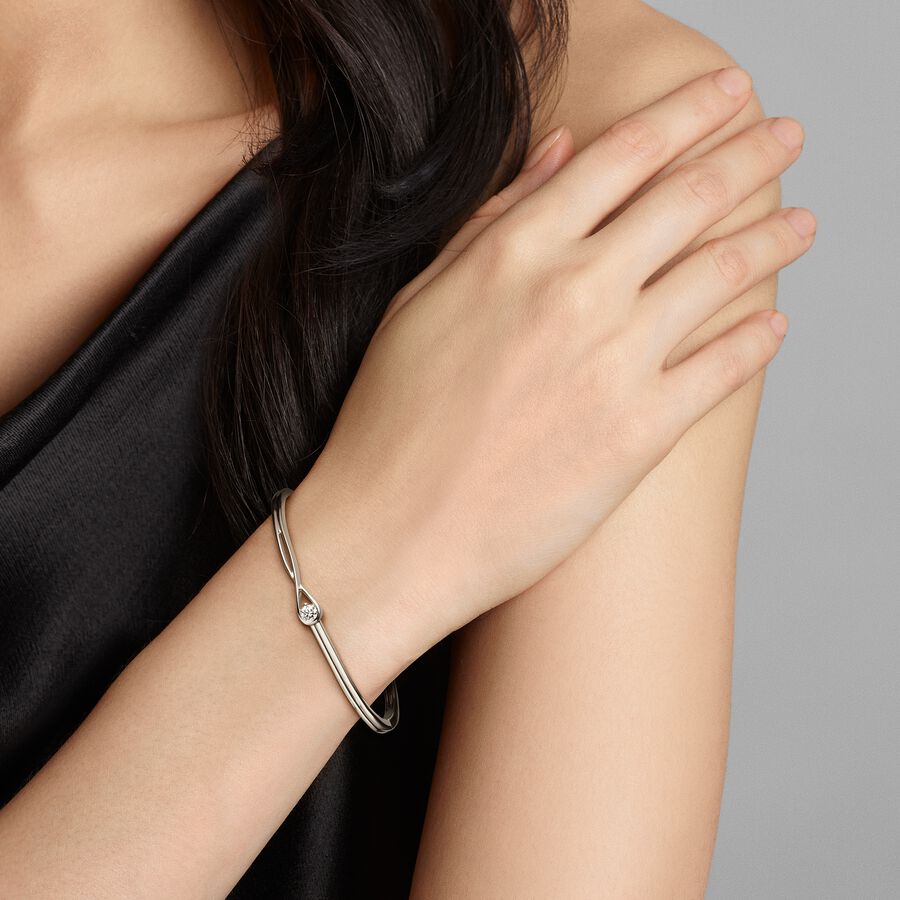 Pandora Infinite 14k Gold Lab-grown Diamond Double Chain Bracelet, Gold