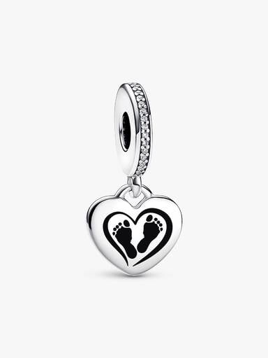 Footprint Dangle Charm