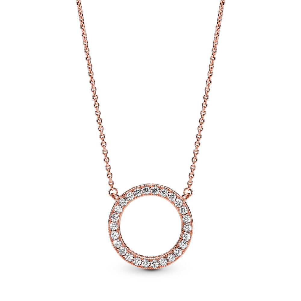 Sparkle Necklace | Rose gold plated 