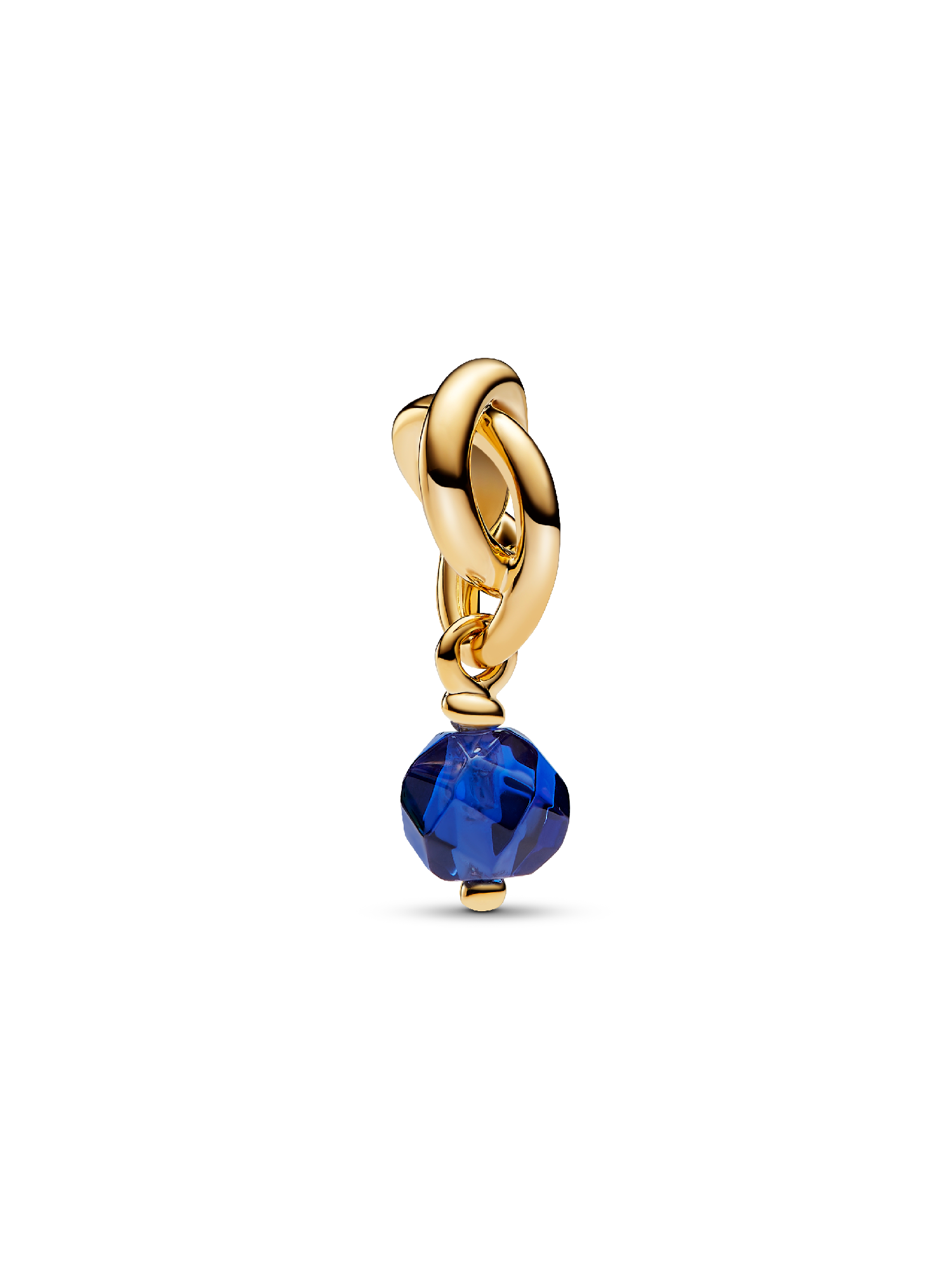 September Blue Eternity Circle Dangle Charm