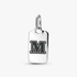 Letter M Rectangle Pendant Letter M Rectangle Pendant