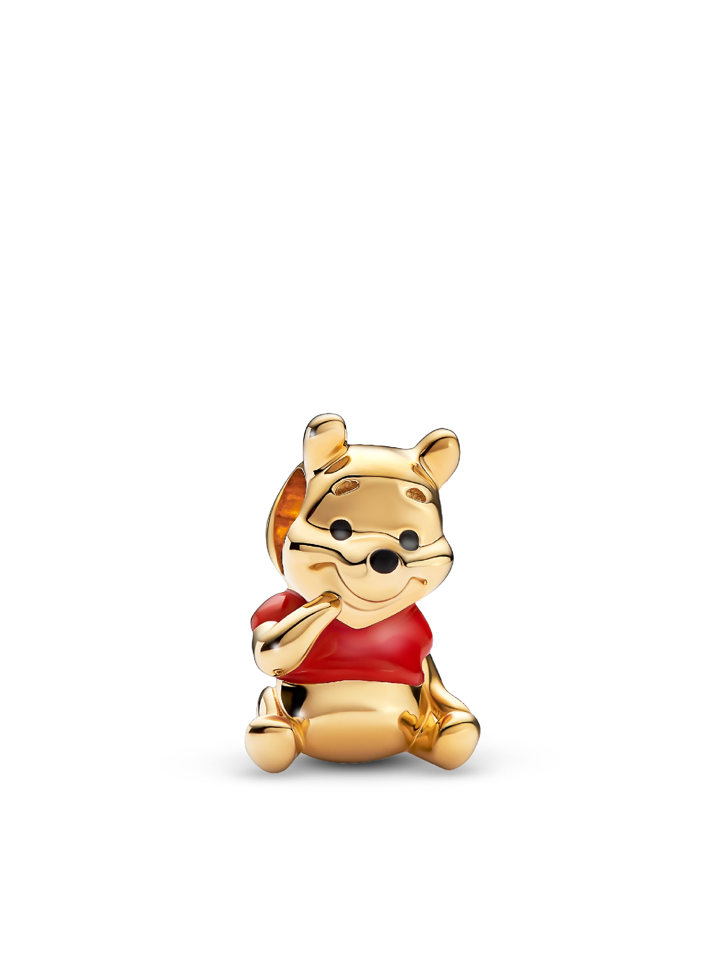 Женский шарм Pandora Disney Winnie the Pooh Bear Charm, цвет: Позолоченный — фото 1
