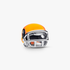 Orange Football Helmet Charm Orange Football Helmet Charm